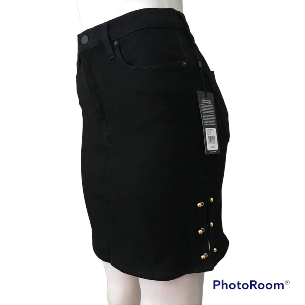 HUDSON, Black Lulu Skirt, size 28